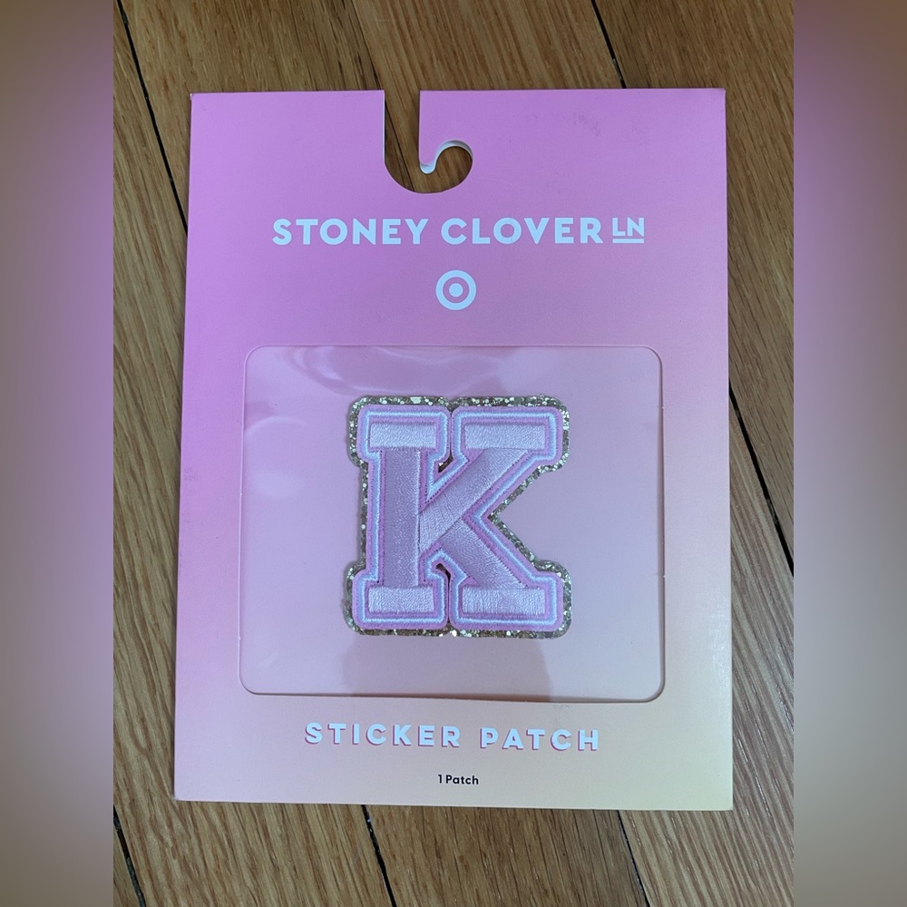 NWT Stoney Clover Lane x Target “K” Patch